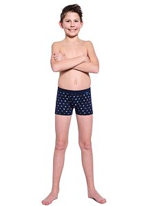 Chlapecké boxerky Cornette Young Sporting navy
