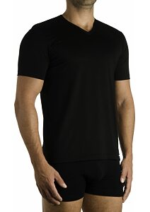 Pánské tričko s modalem Pleas 85043 černé