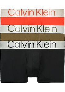 Boxerky Calvin Klein 3 pack NB3074A 13B Reconsidered Steel