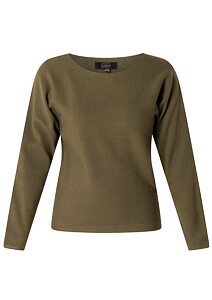 Příjemný svetřík pro ženy Yest 3000577 tm. zelená