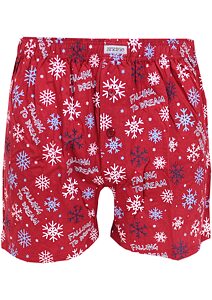 Pánské trenky s relaxačním motivem Andrie PS 5684 bordo