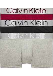 Boxerky Calvin Klein 3 pack Reconsidered Steel NB3130A 5JK