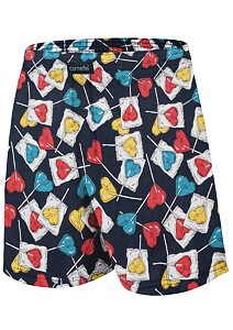 Bavlněné trenky s obrázky Cornette Classic 001/138 jeans tisk