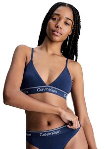 Calvin Klein bezkosticová podprsenka QF7186E blue depths