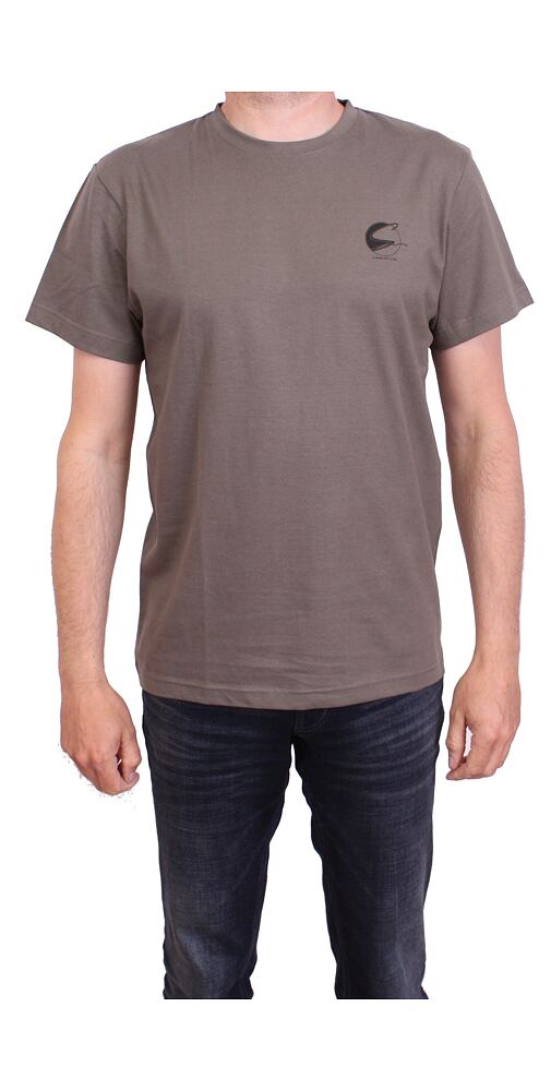 Pánské tričko Scharf SFL23054 khaki