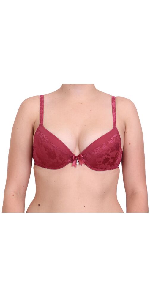 Push-up podprsenka Leilieve 7713 bordo