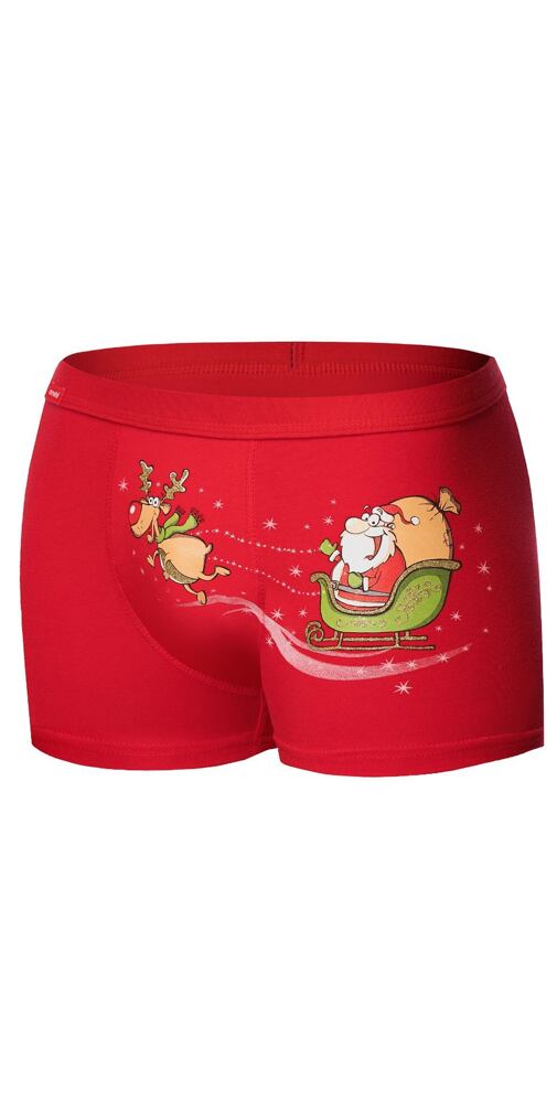 Boxerky Cornette Tattoo Santa´s sleigh