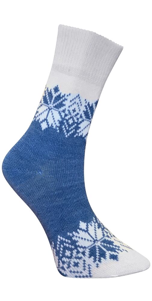 Ponožky s ovčí vlnou Matex Ariel 872 jeans