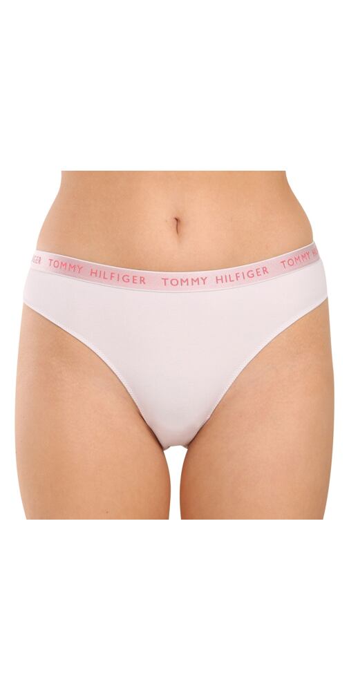 Dámská tanga Tommy Hilfiger UW0UW04889 sv.růžová