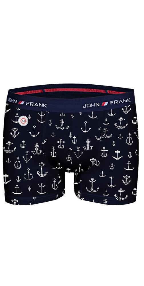 Bavlněné boxerky John Frank JFBBP613 multicolor