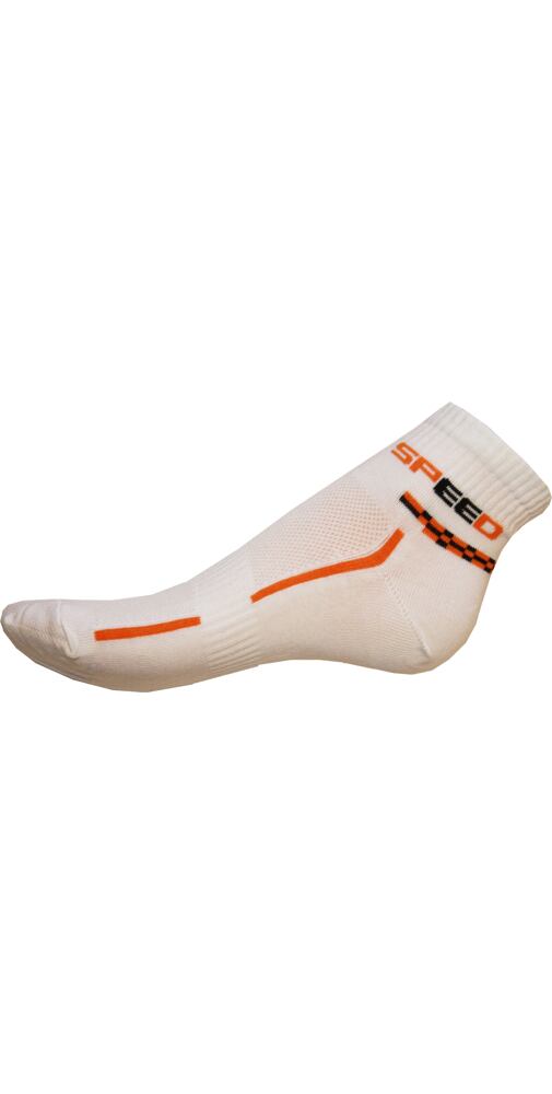 Ponožky Gapo Fit Speed bíloorange
