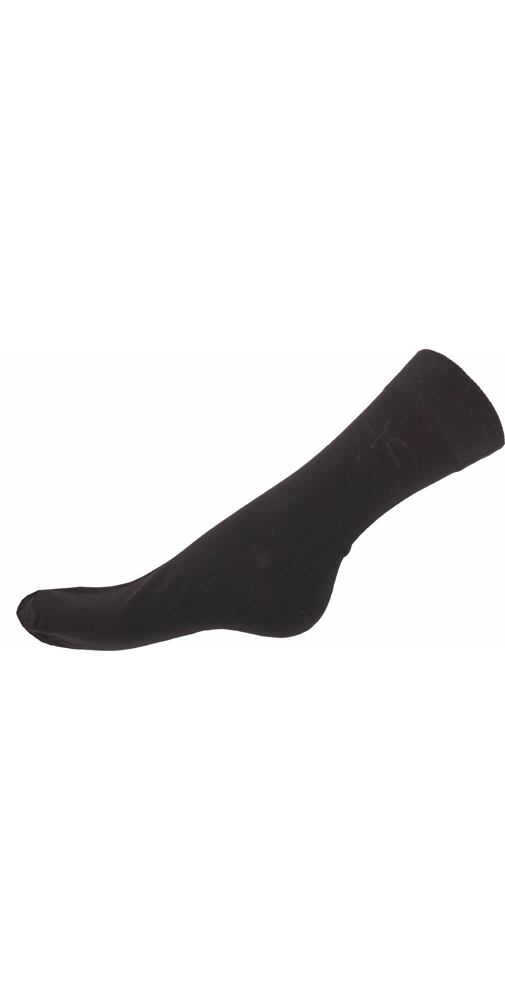 Černé ponožky s bambusovým vláknem