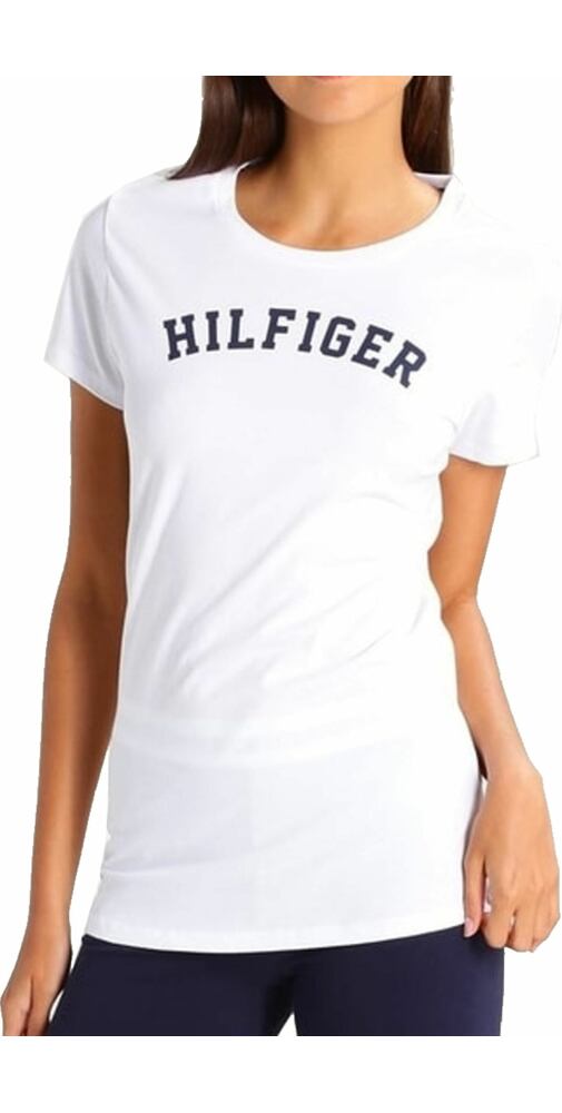 Dámské tričko Tommy Hilfiger UW0UW00091 bílé