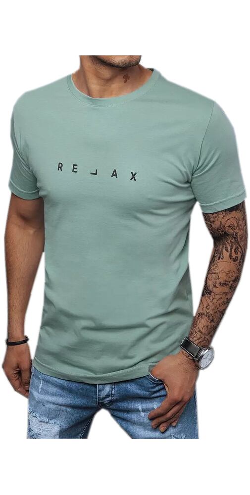 Pánské tričko s krátkým rukávem RX 4815 mint