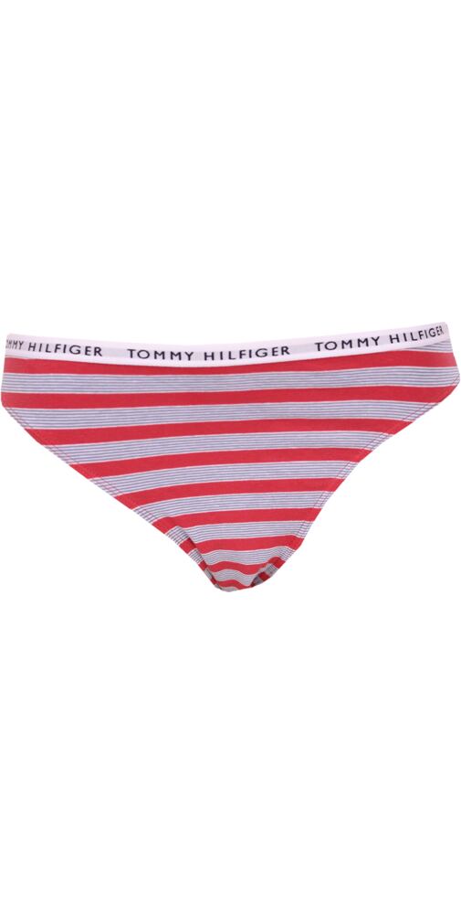 Dámské kalhotky Tommy Hilfiger UW0UW03952 Recycled Cotton jeans proužek