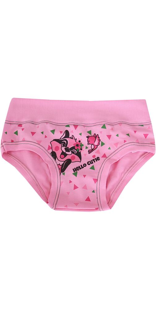 Dívčí kalhotky s obrázky Emy Bimba B2583 pink