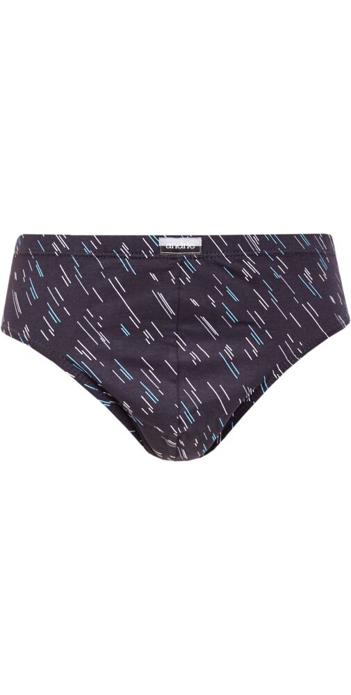 Pánské slipy bavlna/lycra Andrie PS 3553 navy