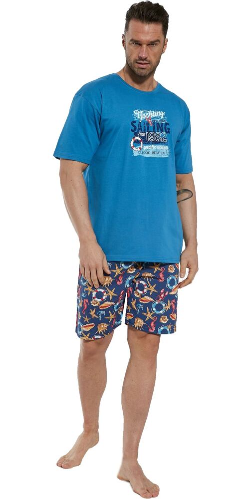 Krátké pyžamo pro muže Cornette Sailing