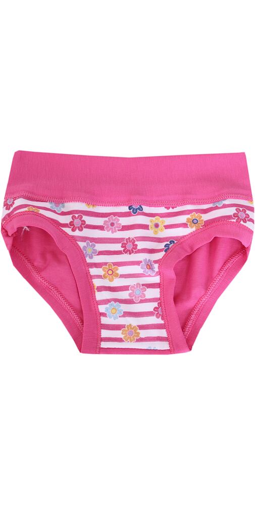 Bavlněné kalhotky s obrázky Emy Bimba B2637 rosa fluo