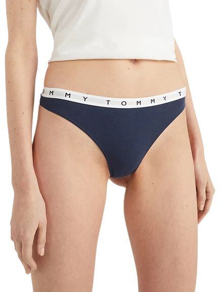 Dámská tmavě modrá tanga Tommy Hilfiger UW0UW02521