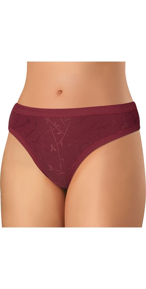 Dámské klasické kalhotky Andrie PS 2943 bordo