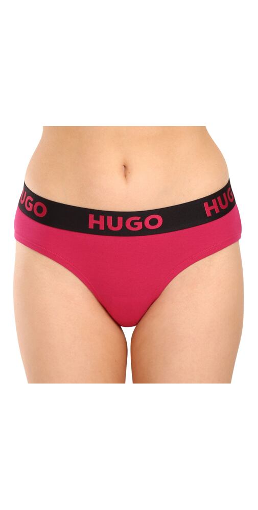 Dámské klasické kalhotky Hugo 50480165 fuchsia
