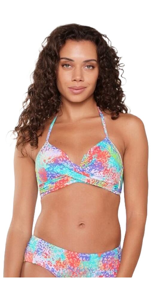 Dámské plavky LingaDore 7207TB coral leopard