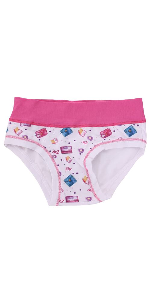 Dívčí kalhotky s obrázkem Emy Bimba B2922 rosa fluo