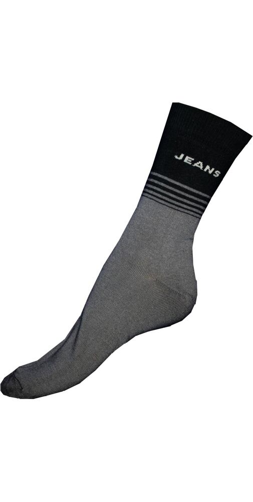 Ponožky Gapo Jeans Pruh tm.šedá