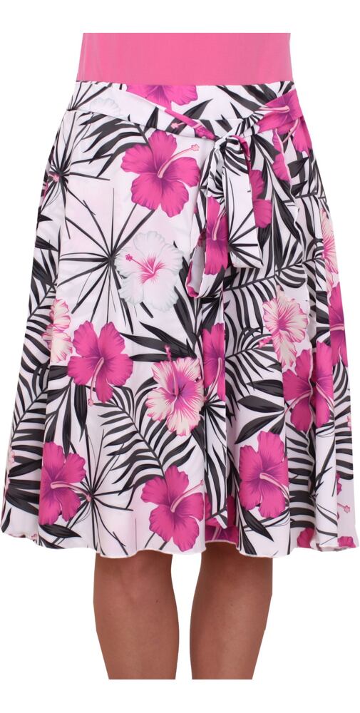 Lichotivá dámská sukně Jopess 520113 květy pink