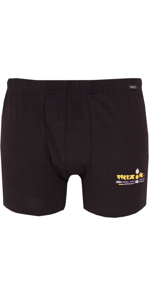 Pánské boxerky s modalem Andrie PS 5593 černé