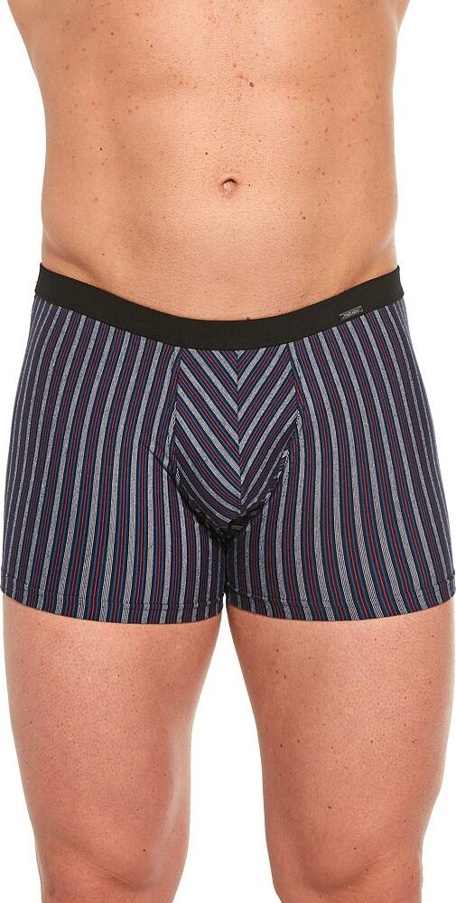 Boxerky s modalem pro muže Cornette Infinity 912/79 navy-red proužek