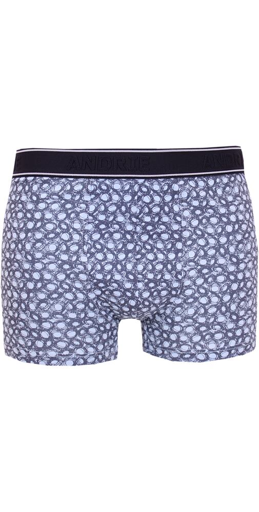 Pánské boxerky s potiskem Andrie PS 5692 jeans
