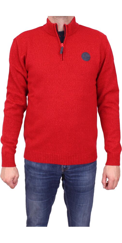 Módní svetr pro muže Jordi 166 červený