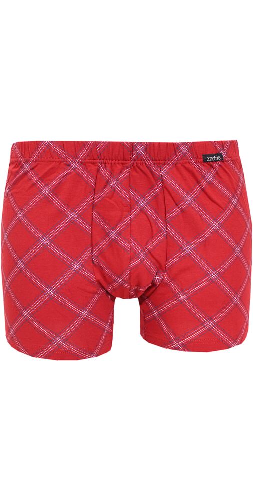 Elegantní pánské boxerky Andrie PS 5711 červené