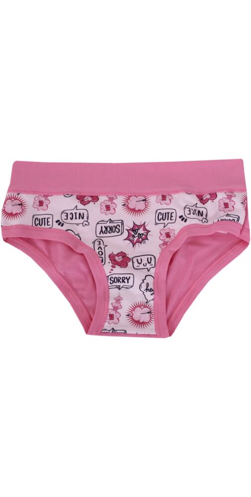 Bavlněné kalhotky s obrázky Emy Bimba B2612 pink
