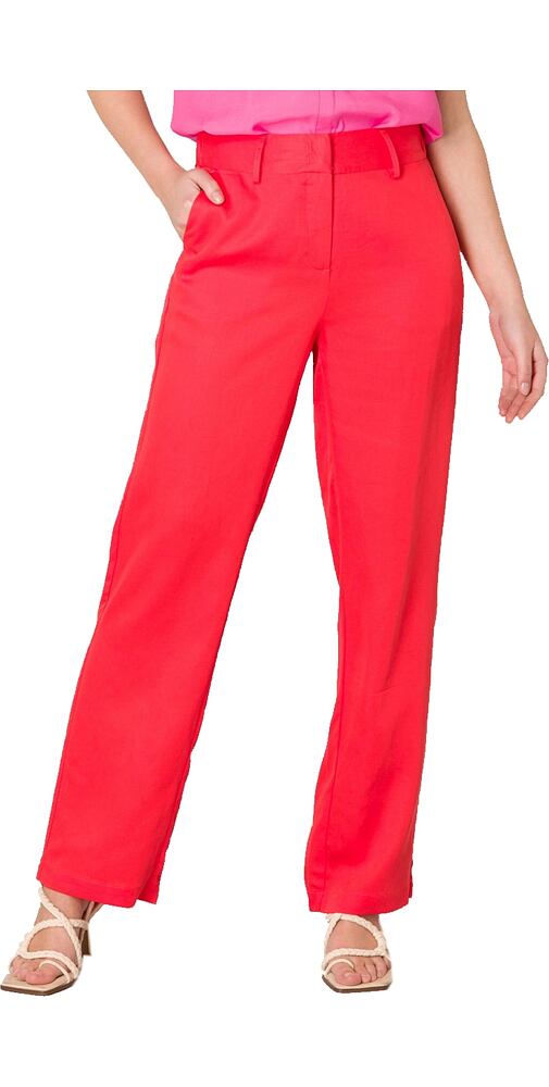 Ležérní kalhoty Yest Wild Fit pro ženy 0003705 korál
