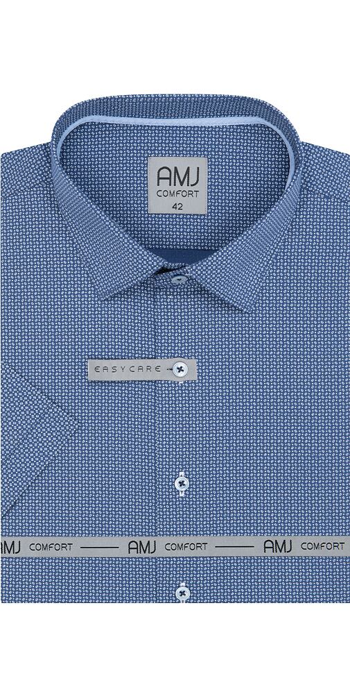 Elegantní košile pro muže AMJ Comfort VKBR 1284 modrá