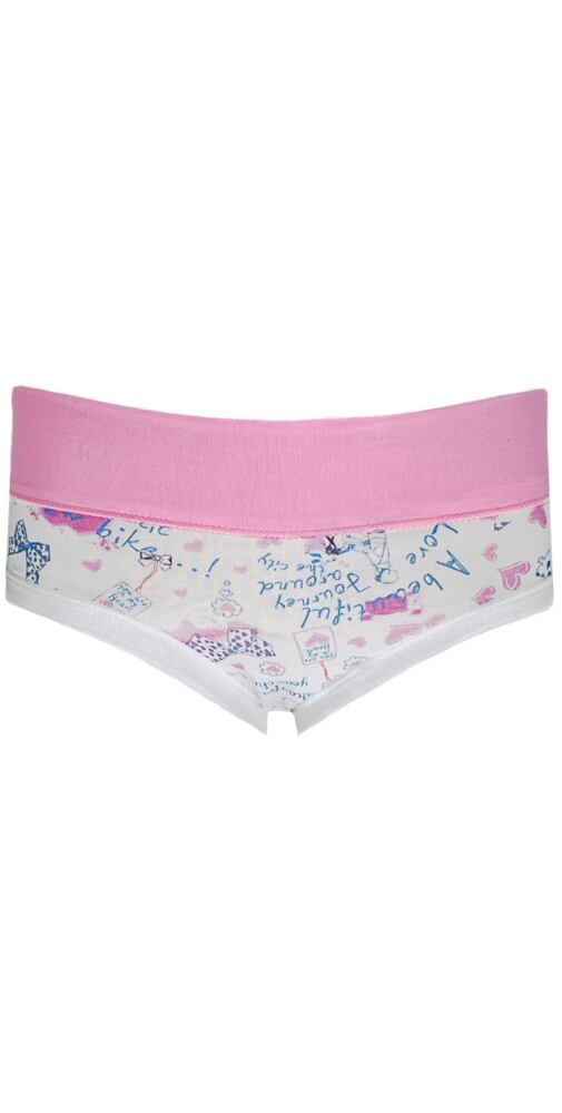 Dívčí kalhotky s obrázky Emy Bimba B2647 pink