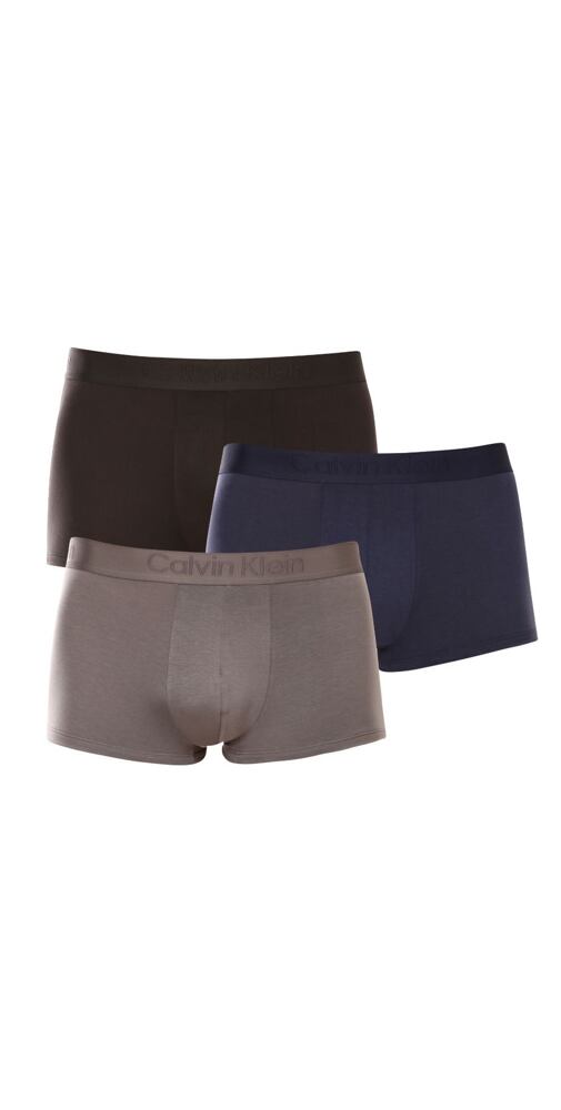 Boxerky Calvin Klein Low Rise Trunk 3 pack Black NB3651A FZ7