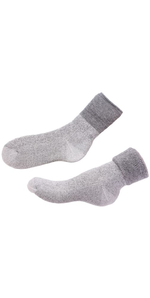 Ponožky s ovčí vlnou Matex Merino M838 sv. šedá