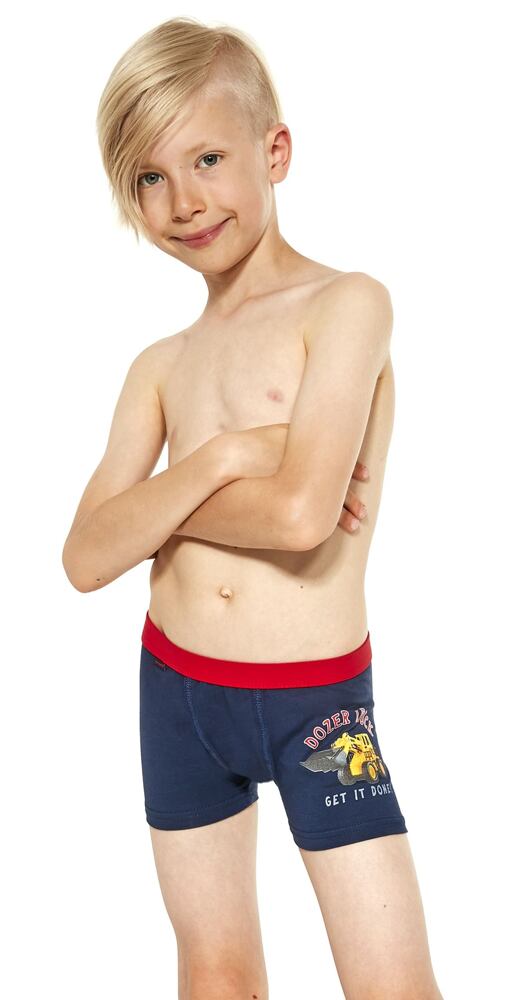 Cornette boxerky Kids Dozer Truck navy