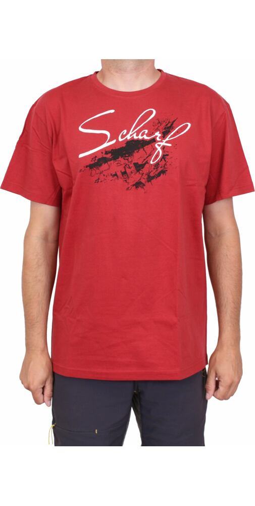 Pánské tričko s krátkým rukávem Scharf SFL 21055  