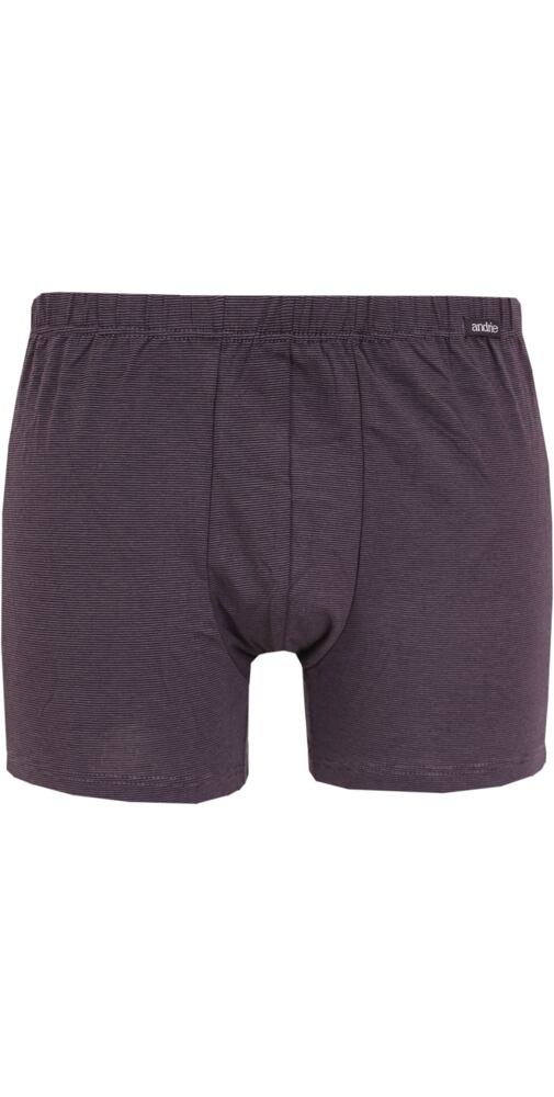 Pánské boxerky s modalem Andrie PS 5619 grafit
