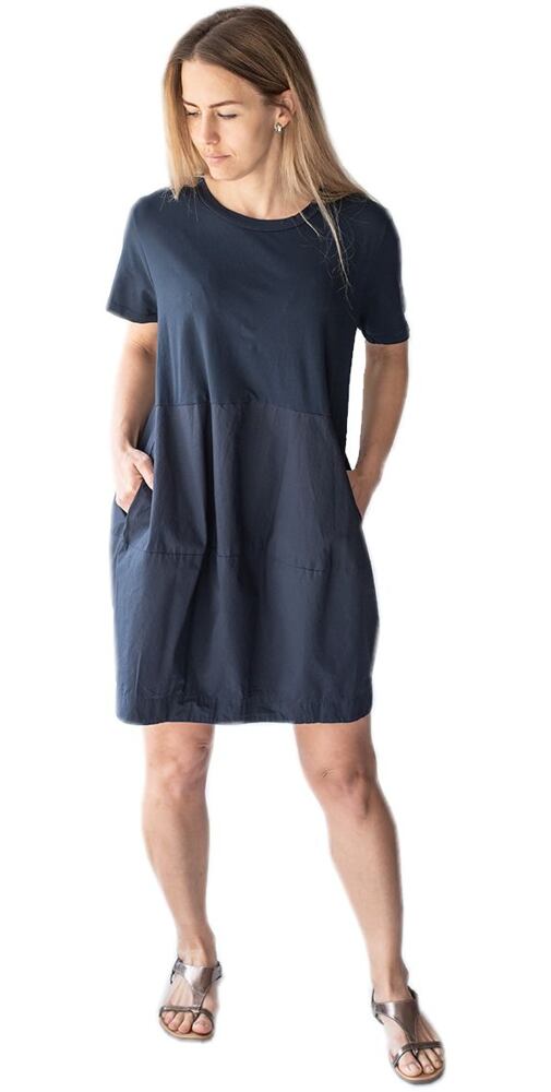 Volnočasové dámské šaty Wendy Cool Fashion 89434 navy