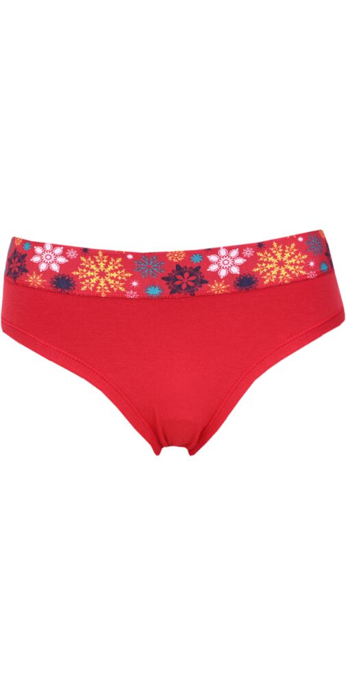 Pohodlné dámské kalhotky Andrie PS 2888 červené