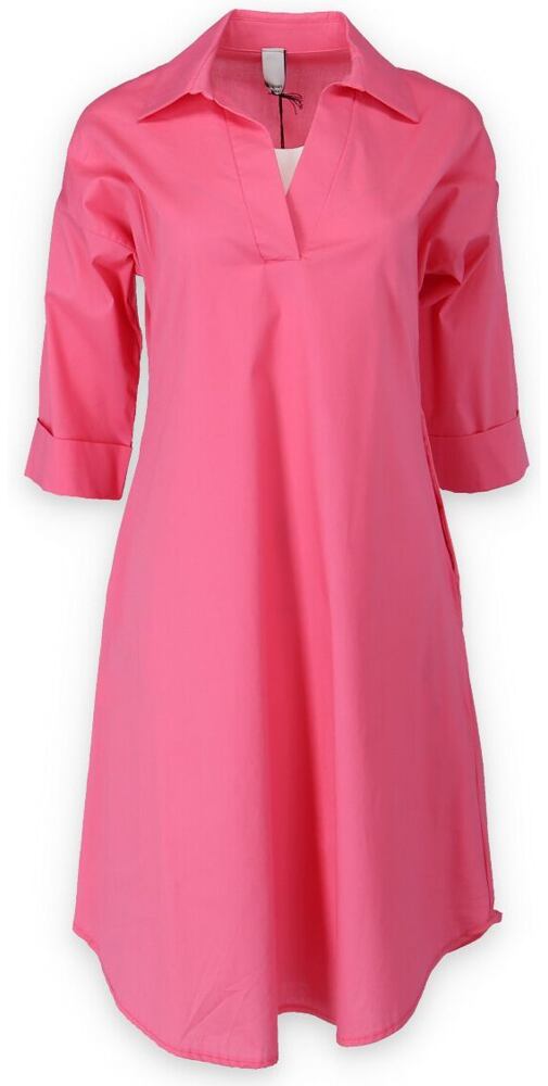 Volnočasové dámské šaty Lamiar 1155 pink