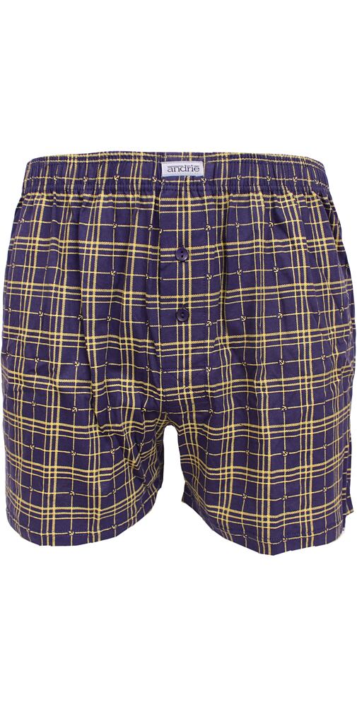 Bavlněné trenkoslipy pro muže  Andrie PS 5720 navy
