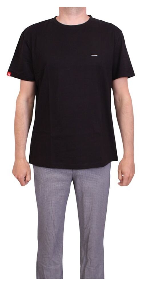 Pánské tričko s krátkým rukávem Scharf SFL23060 černé