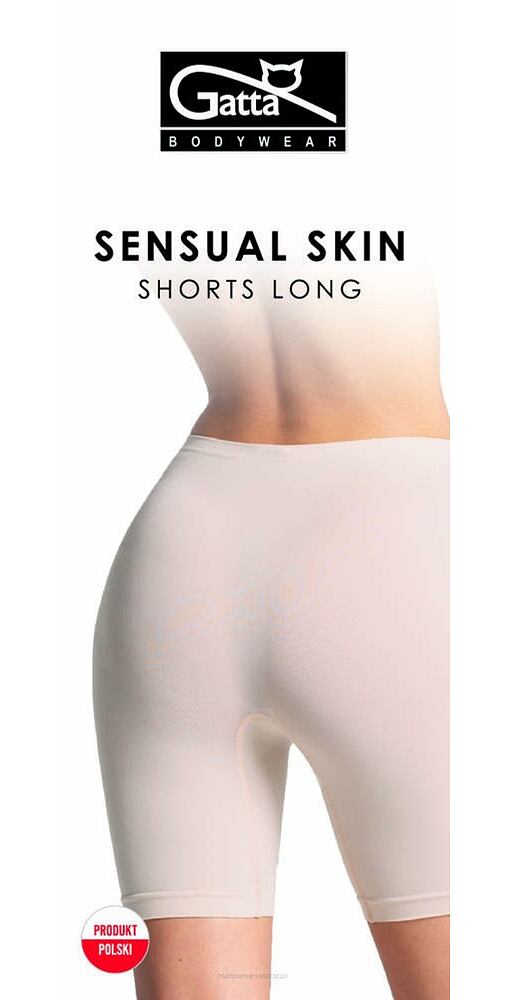 Bezešvé kalhotky s nohavičkou Sensual Skin